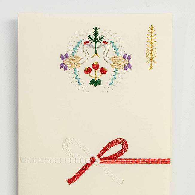 紙刺繍の製作事例